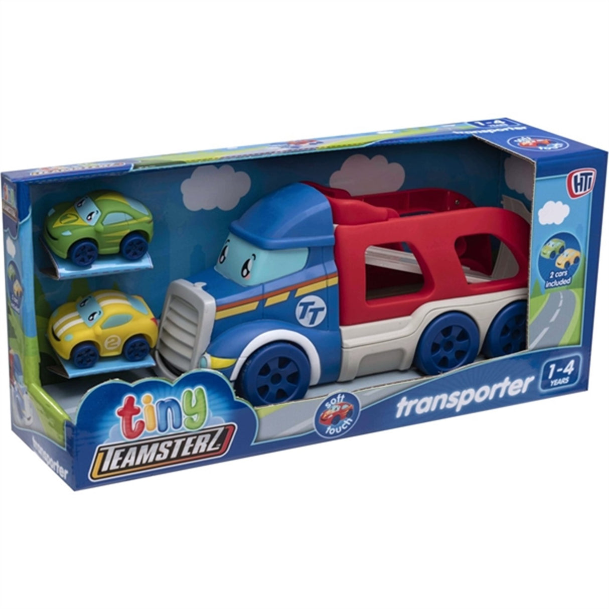 Tiny Teamsterz Transporter m. 2 Biler