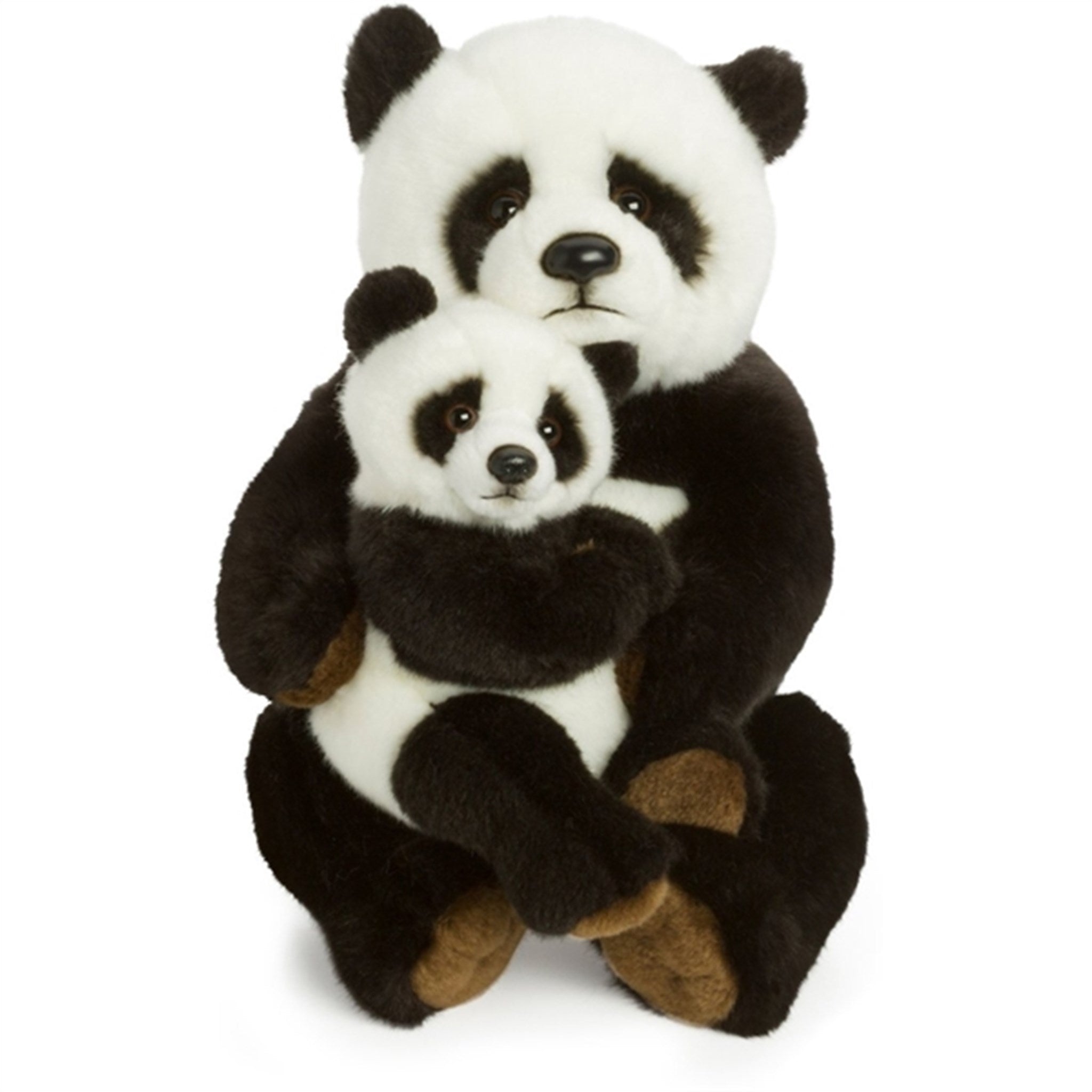 Bon Ton Toys WWF Plush Panda Mor & Unge 28 cm
