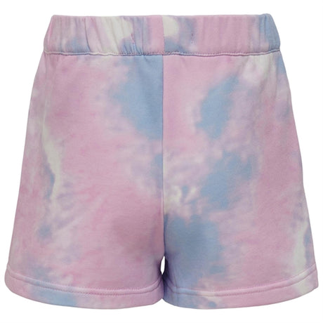 Kids ONLY Sachet Pink Oslo Tie Dye Sweat Shorts