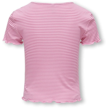 Kids ONLY Begonia Pink Wilma Life Rib Topp 2