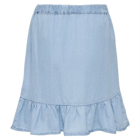 Kids ONLY Light Blue Denim Sofia Wrap Denim Skjørt 2