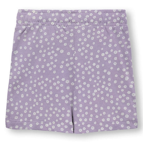 Kids ONLY Purple Rose May Høy Midje Shorts 2