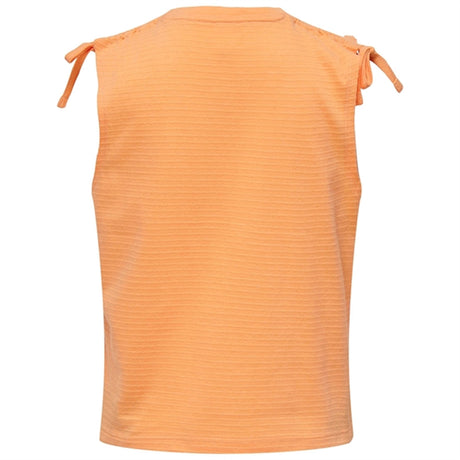 Kids ONLY Orange Chiffon Olivie String Topp 2