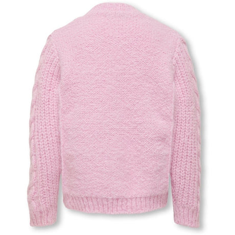 Kids ONLY Pink Lady Lola Strikk Cardigan 2