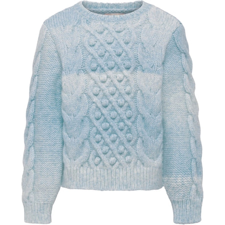 Kids ONLY Angel Falls Space dyed Live Cable Knit Strikket Genser