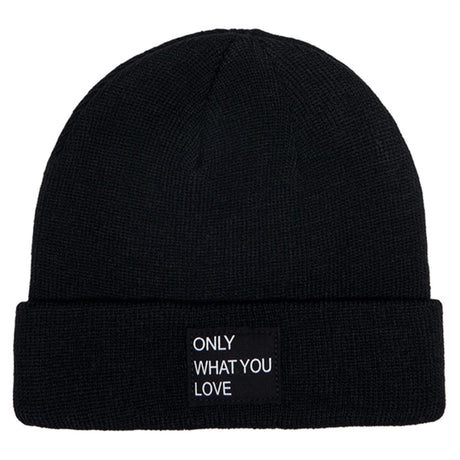 Kids ONLY Black New Madison Logo Beanie