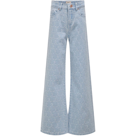 Kids ONLY Light Blue Denim Hope Eliza Wide Leg Denim Jeans