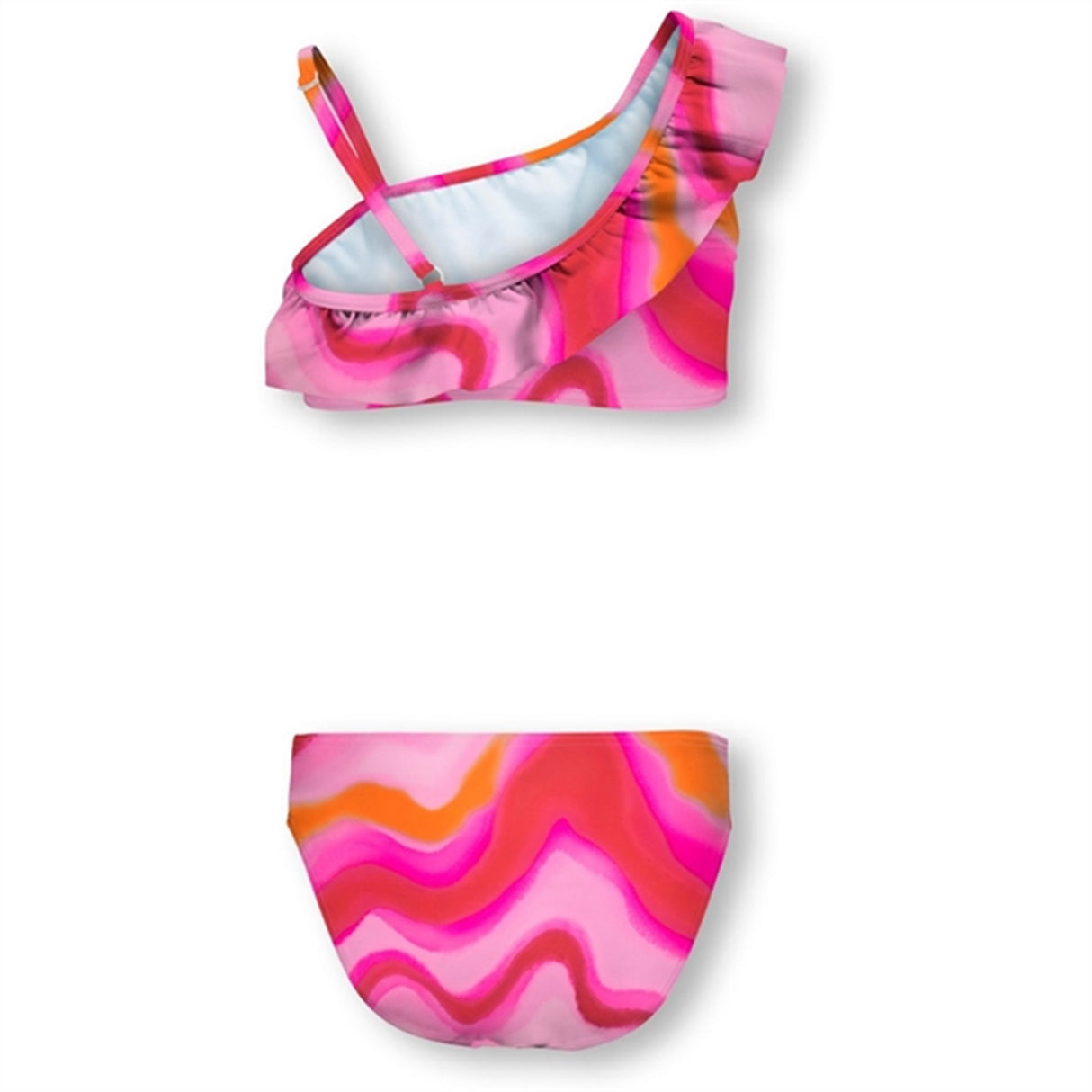 Kids ONLY Pink Lady / Heat Waves Laura One Shoulder Bikini 2