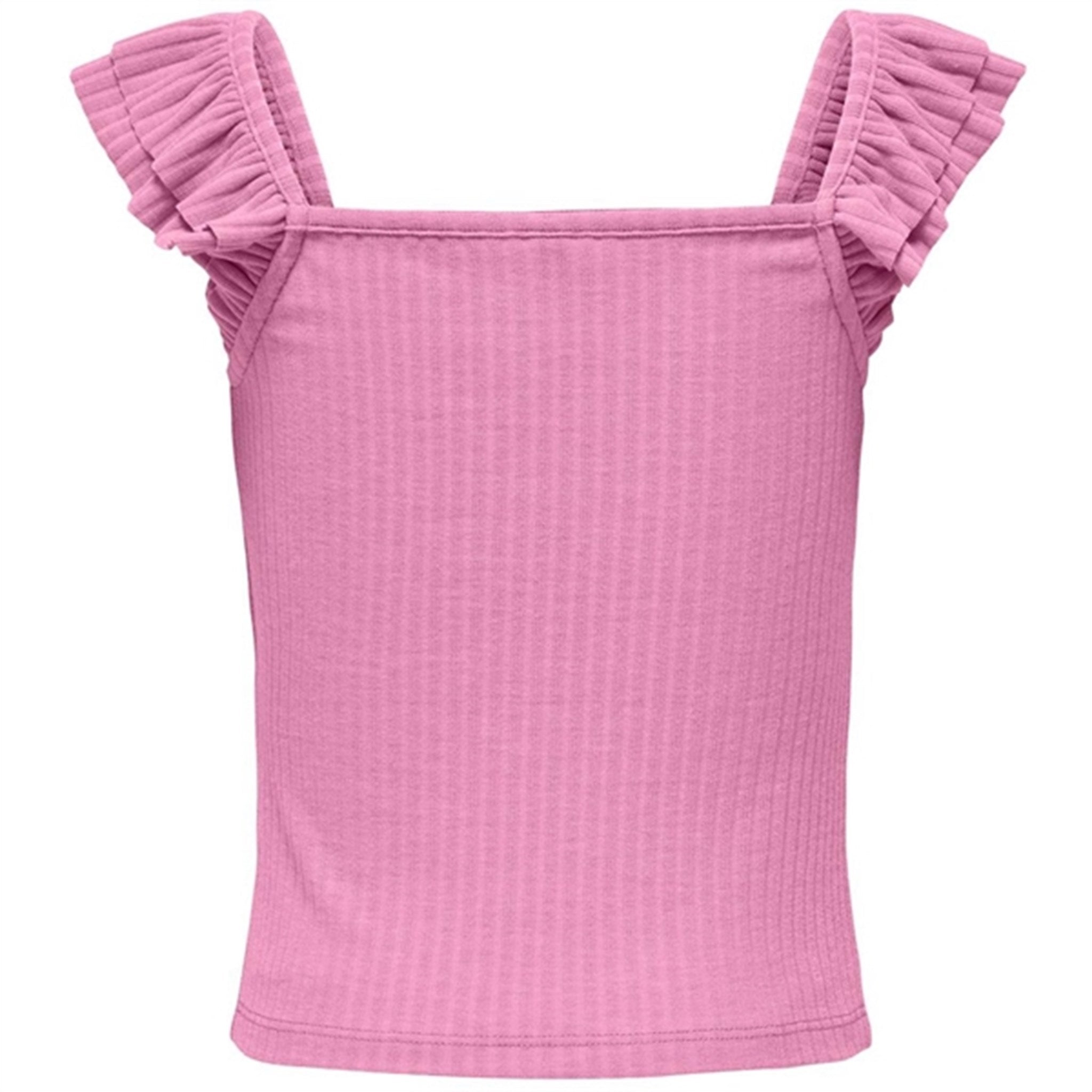 Kids ONLY Begonia Pink Nella Frill Stropp Topp 2