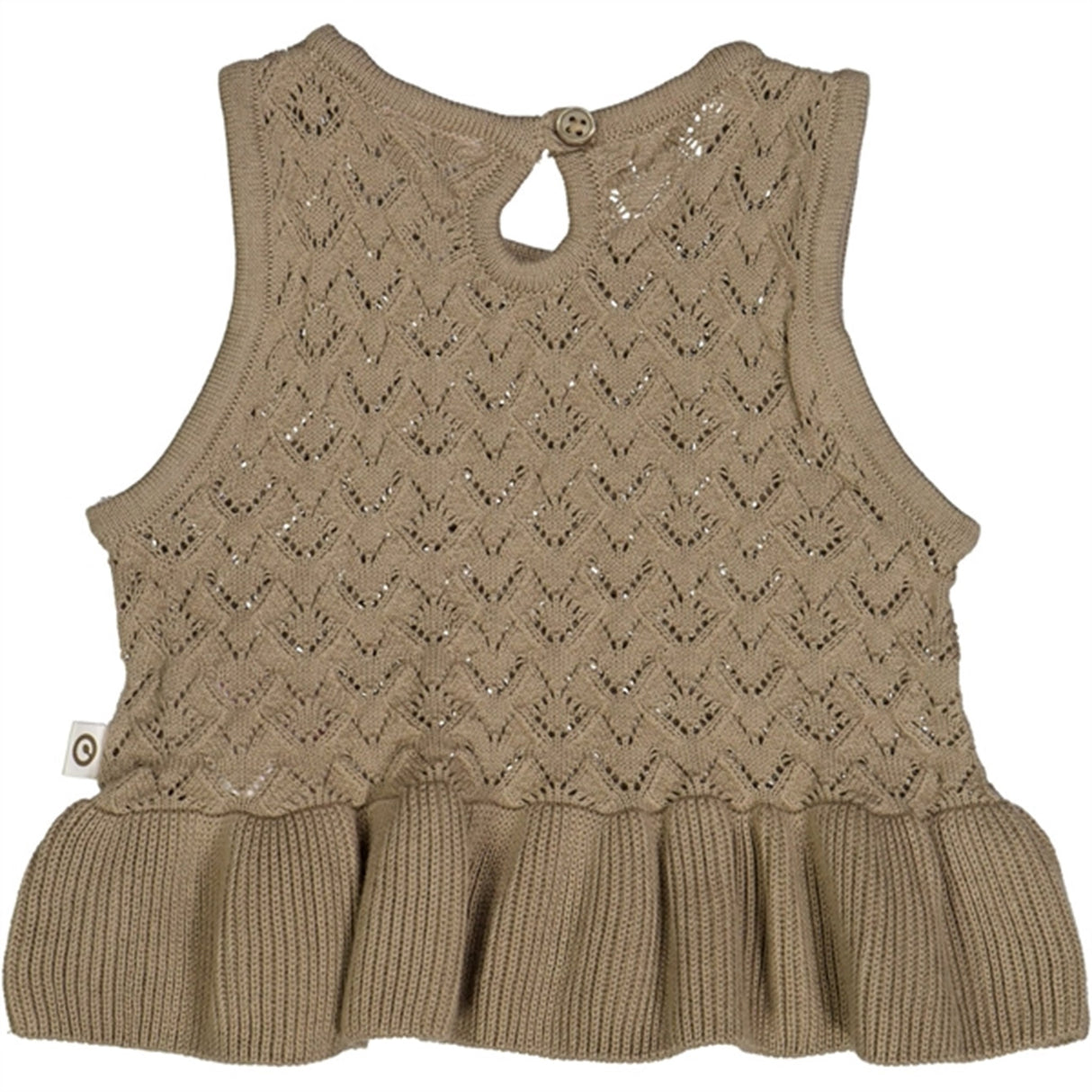 Müsli Cashew Strikk Needle Out Vest