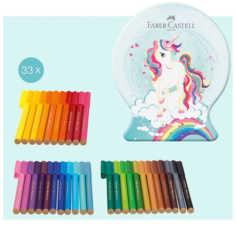 Faber-Castell Tusser Connector 33 stk. Unicorn Hest