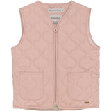 Minymo Peach Beige Vest Vattert