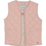 Minymo Peach Beige Vest Vattert 2