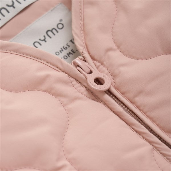 Minymo Peach Beige Vest Vattert 4