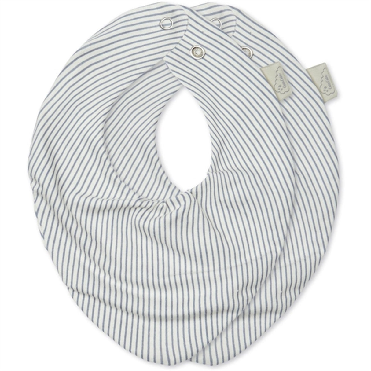 Cam Cam Copenhagen Bandana Savlesmæk 2-pakning Classic Stripes Blue