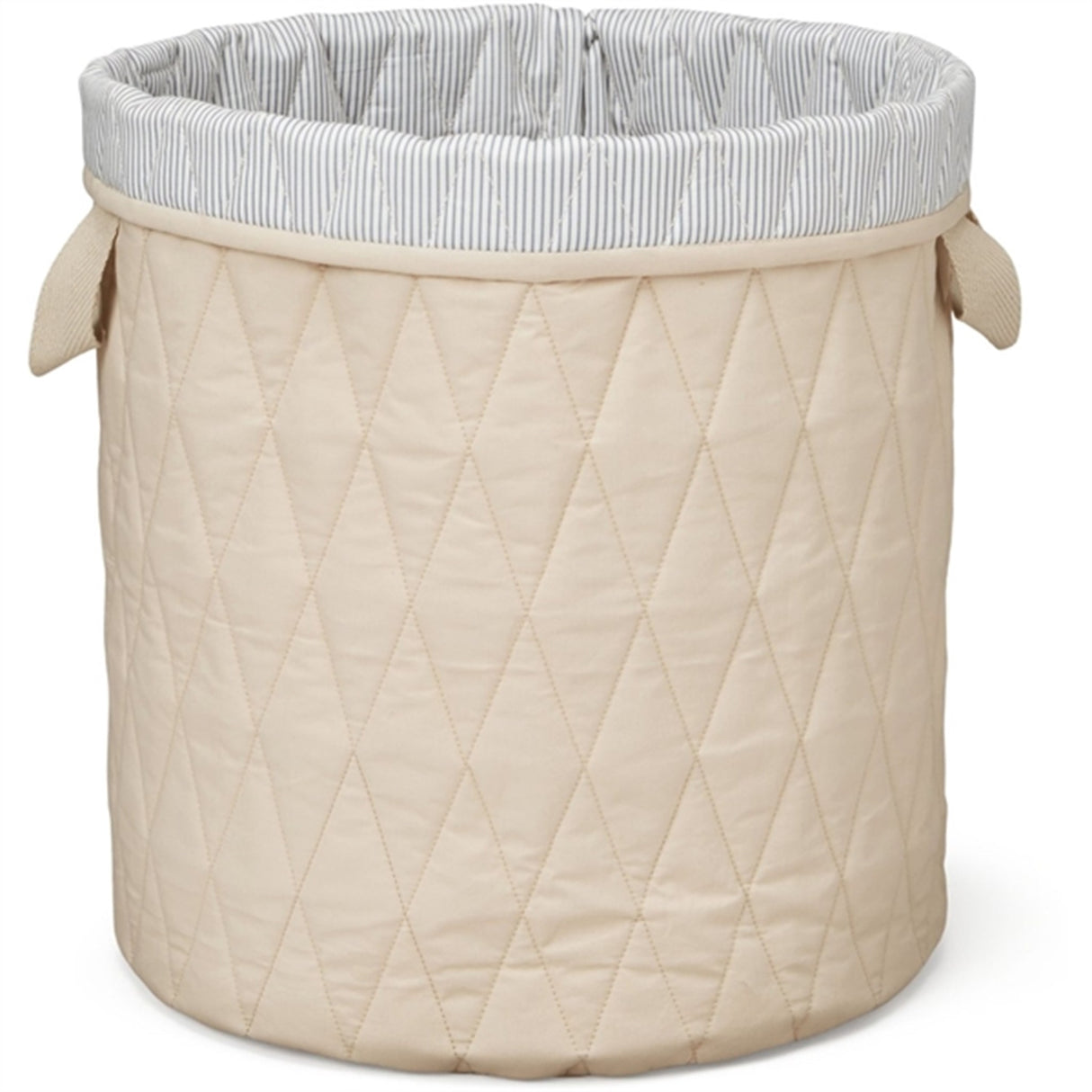 Cam Cam Copenhagen Stoff Opbevaringskurv Classic Stripes Blue