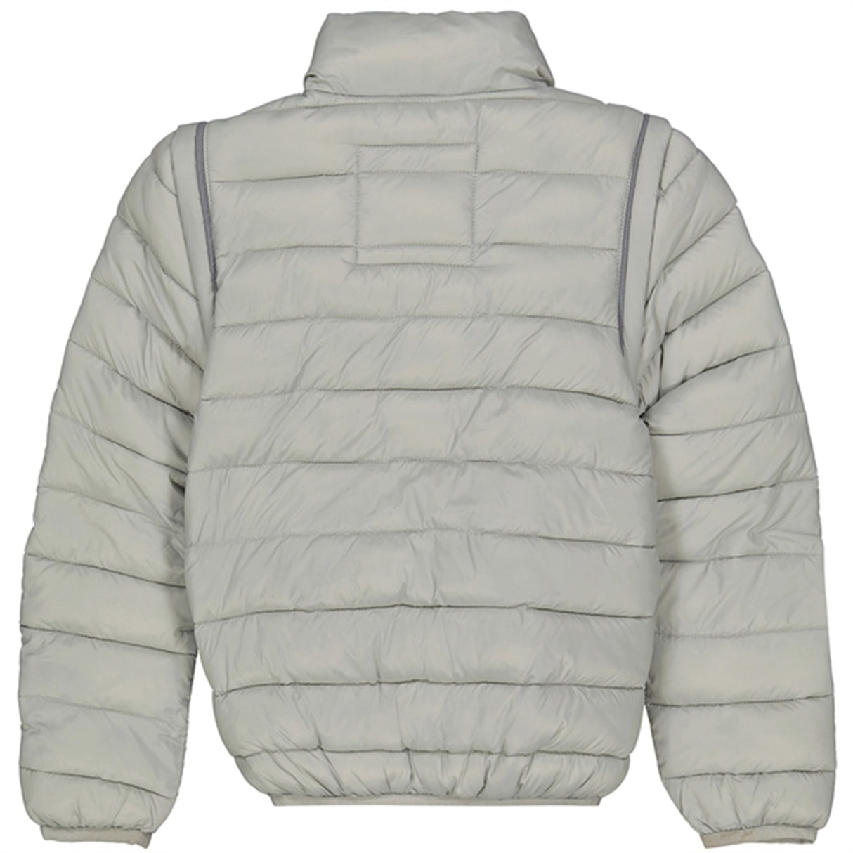 Mikk-Line Nylon puffer 2i1 Jakke Neutral Gray 5