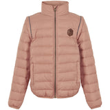 Mikk-Line Nylon puffer 2i1 Jakke Tawny Brown