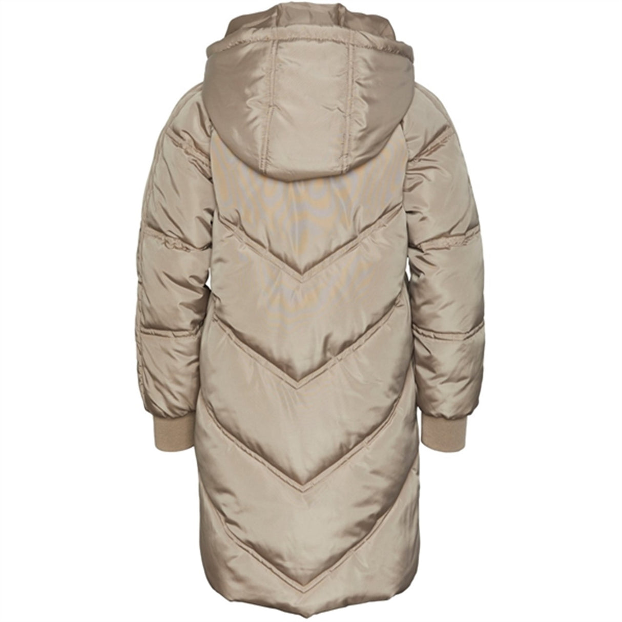 Pieces Kids Silver Mink Nelicity Puffer Jakke 2