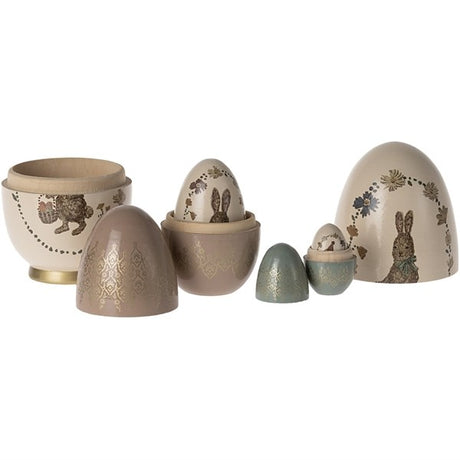 Maileg Easter Babushka Egg, 5 stk. Sett 2