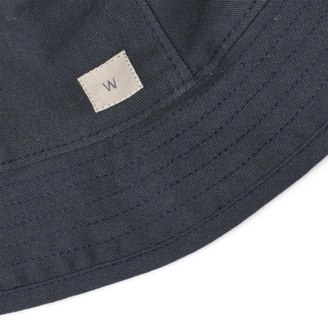 Wheat Navy Bøllehatt Embroidery Alec 2