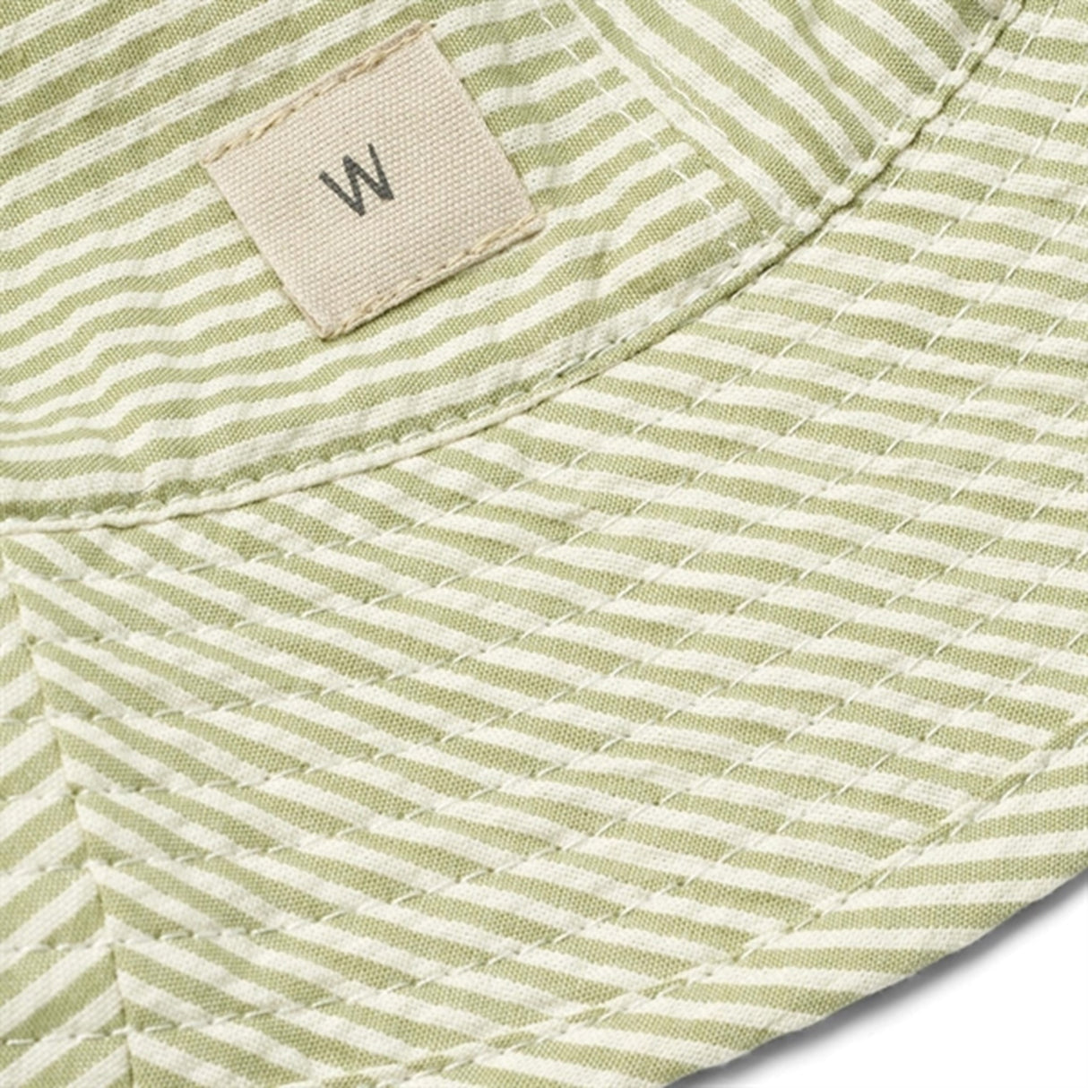 Wheat Green Stripe Bøllehatt Alec 2