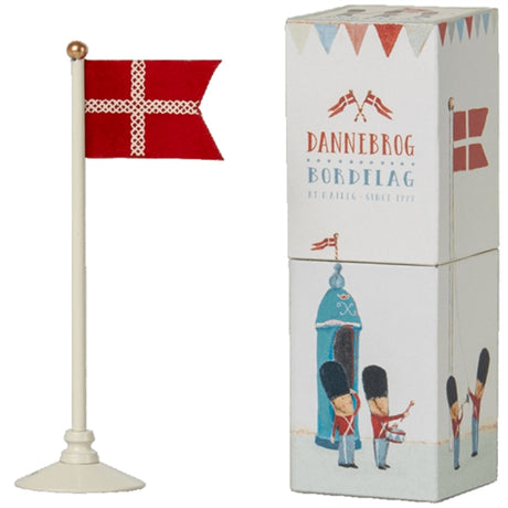 Maileg Dannebrog Bordflag 14 cm