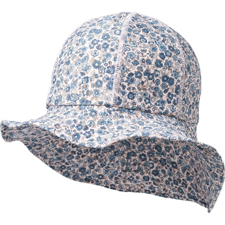 Wheat Blue Flower Meadow UV Solhatt