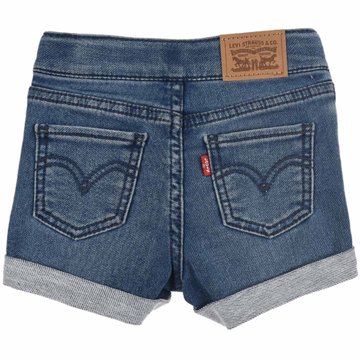 Levi's Roll-Up Denim Shorts Jive Cool