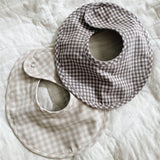 lalaby Mini Check Bibi Smekke 2-Pak