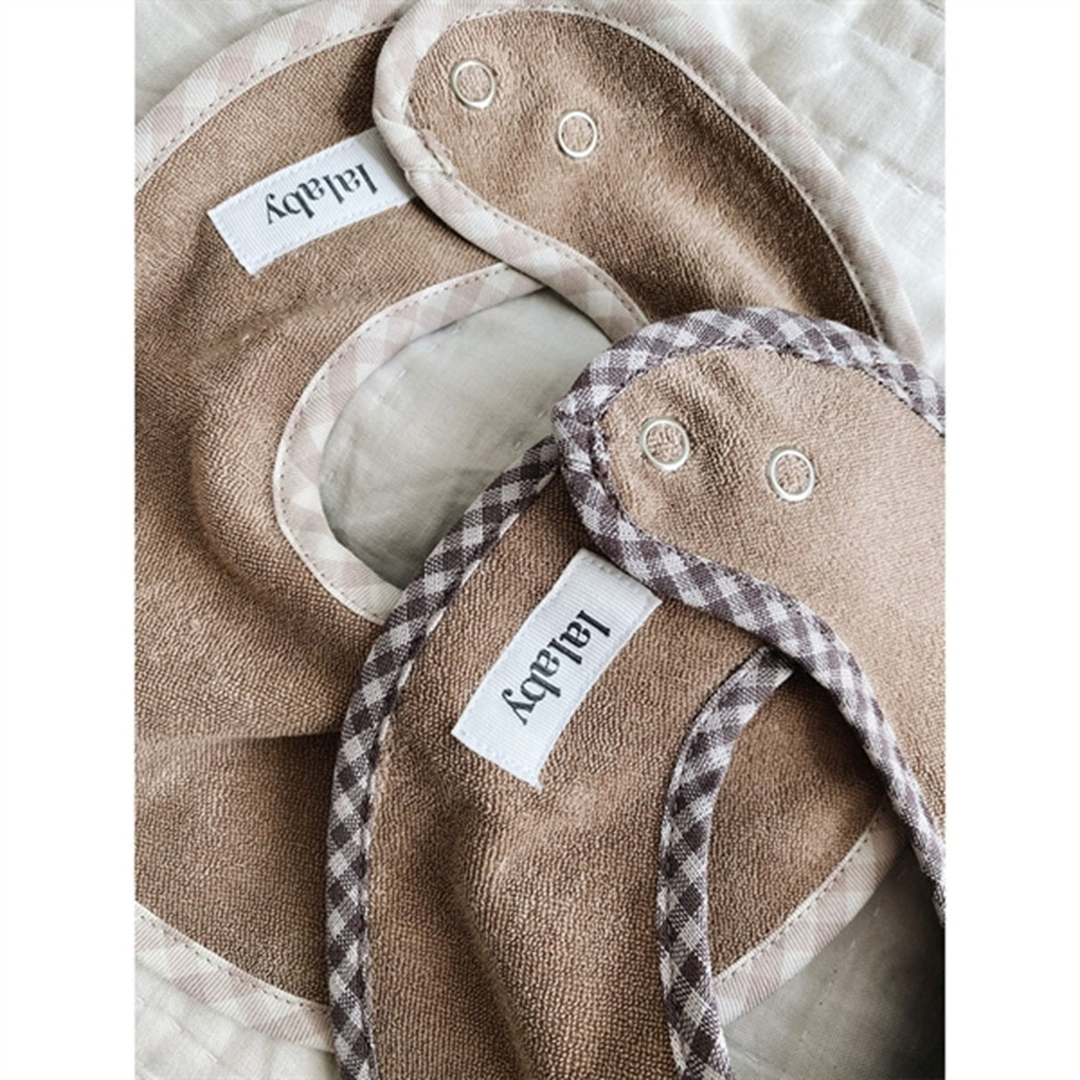 lalaby Mini Check Bibi Smekke 2-Pak