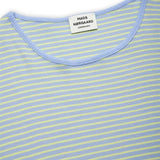 Mads Nørgaard 2x2 Stripe Daisina Delta Robina Blue/Sunny Lime Kjole