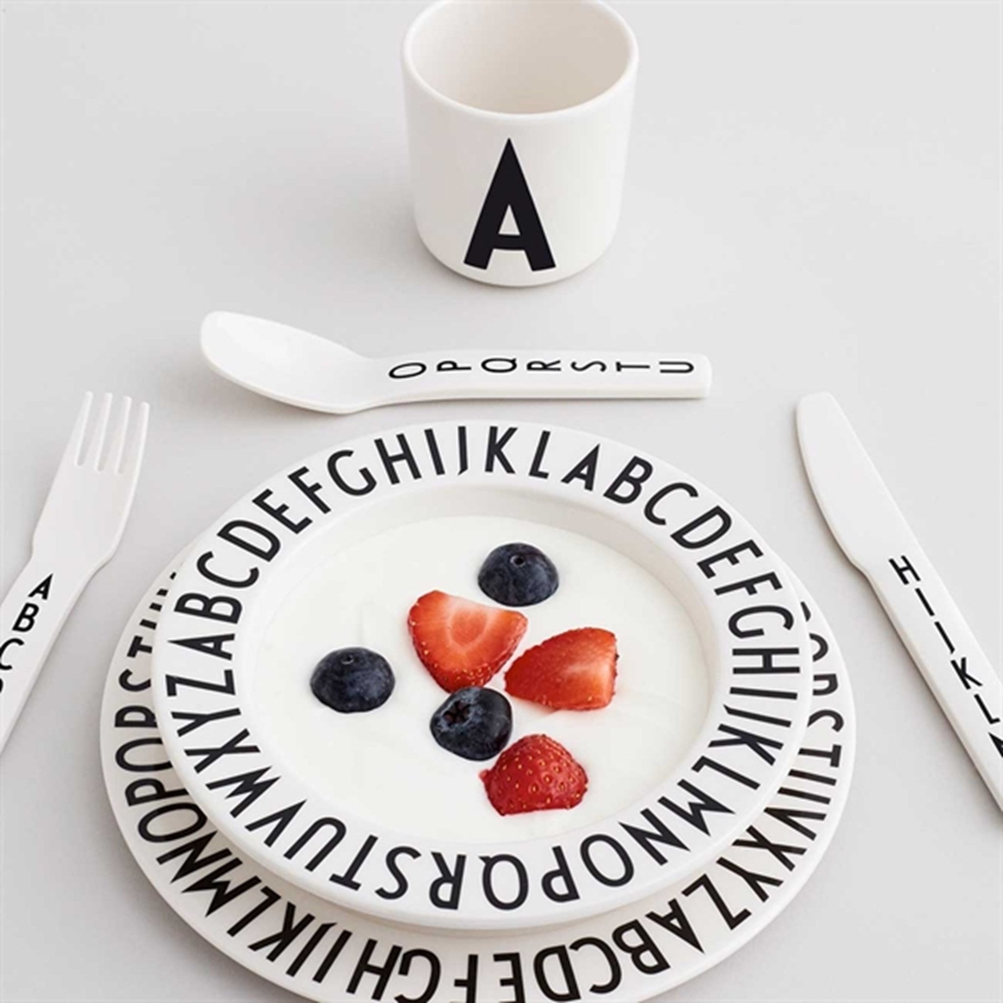 Design Letters ABC Cutlery Nude 3
