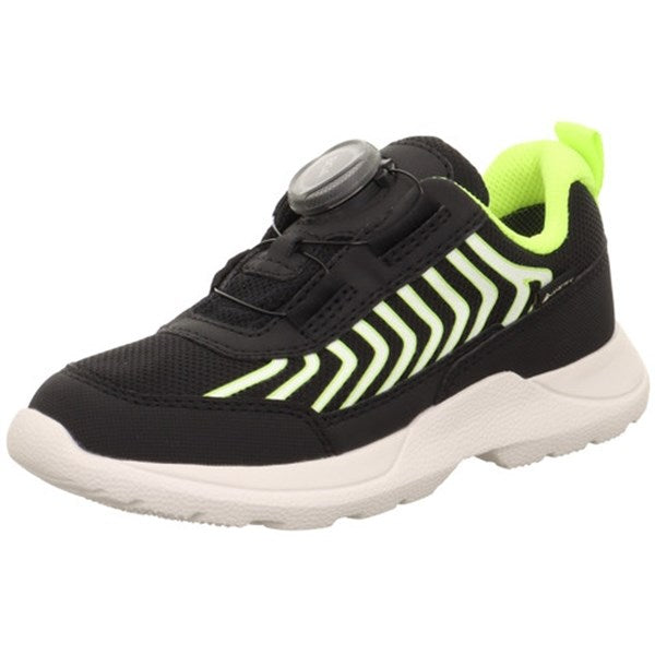 Superfit Rush Sneakers Black/Yellow