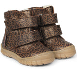 Angulus Begynder Tex-Støvle Med Borrelås Brown Leo