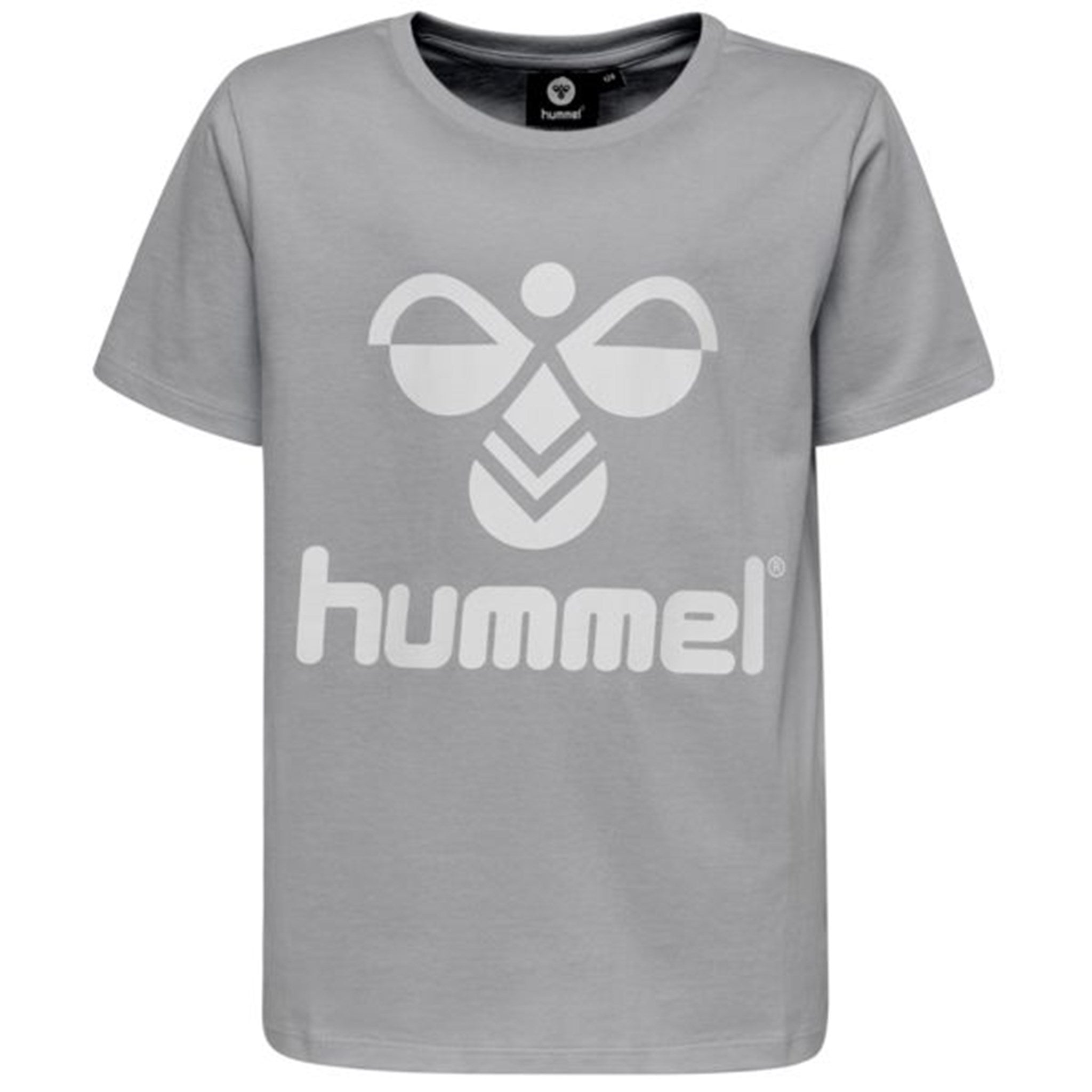 Hummel Grey Melange Tres S/S T-Shirt
