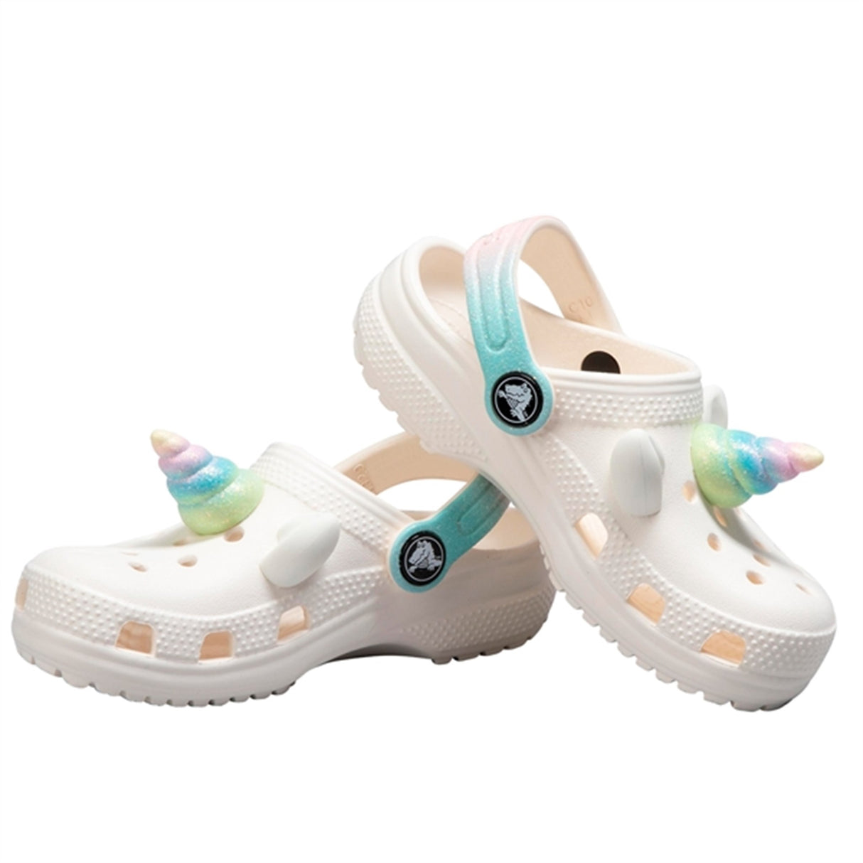 Crocs Classic IAM Rainbow UnicornCgT Chalk