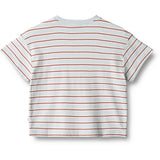 Wheat Light Blue Strip T-shirt Tommy