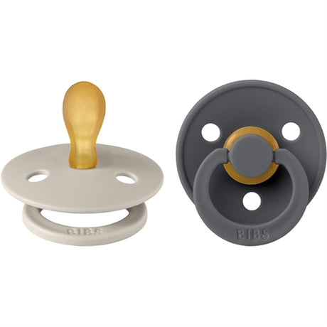 Bibs Colour Latex Symmetrical Smokker 2-pakning Sand/Iron