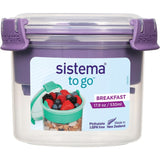 Sistema To Go Frokostbøtte 530 ml Misty Purple