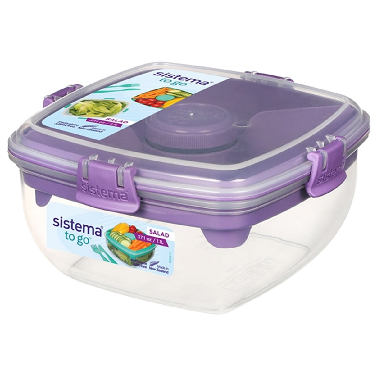 Sistema To Go Salat Matboks 1,1 L Misty Purple