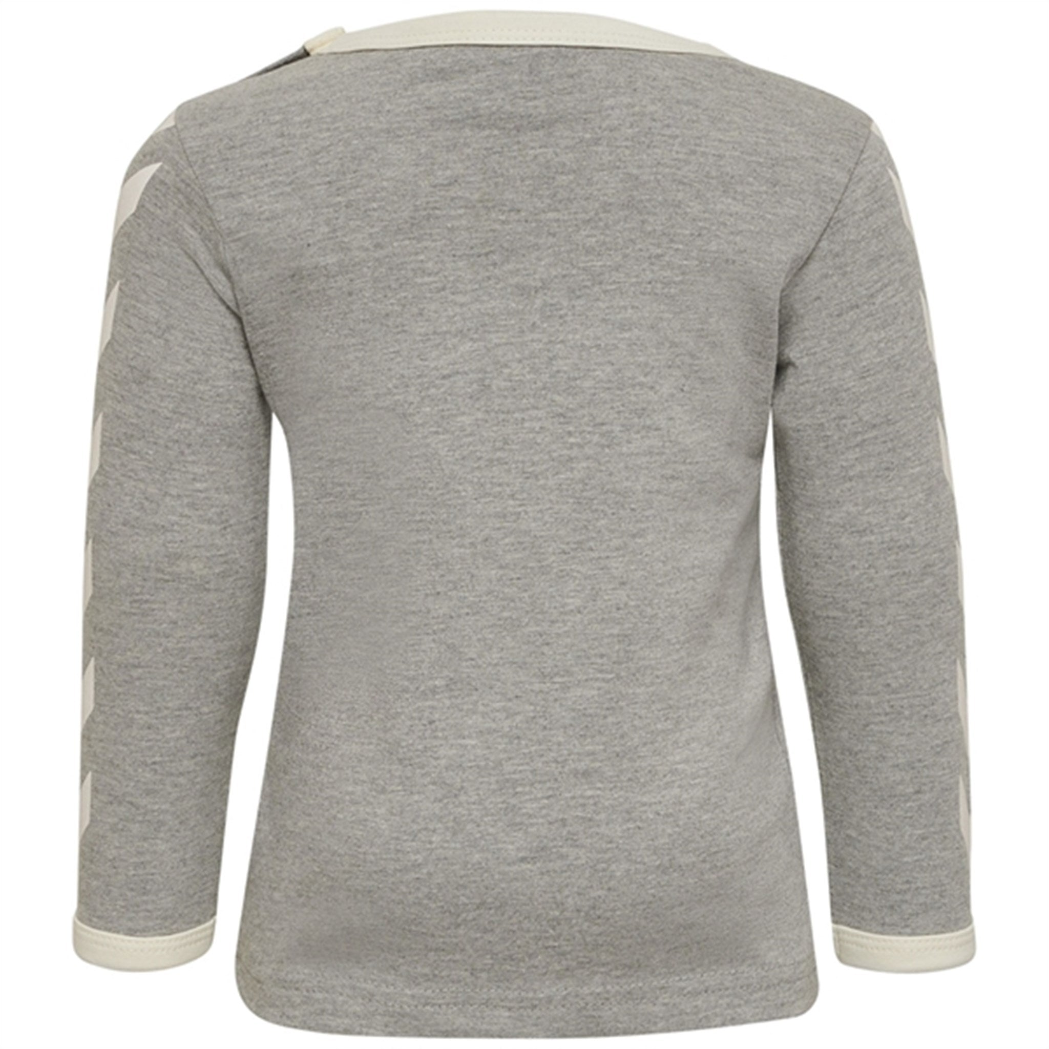 Hummel Grey Melange Flipper T-Shirt L/S 3