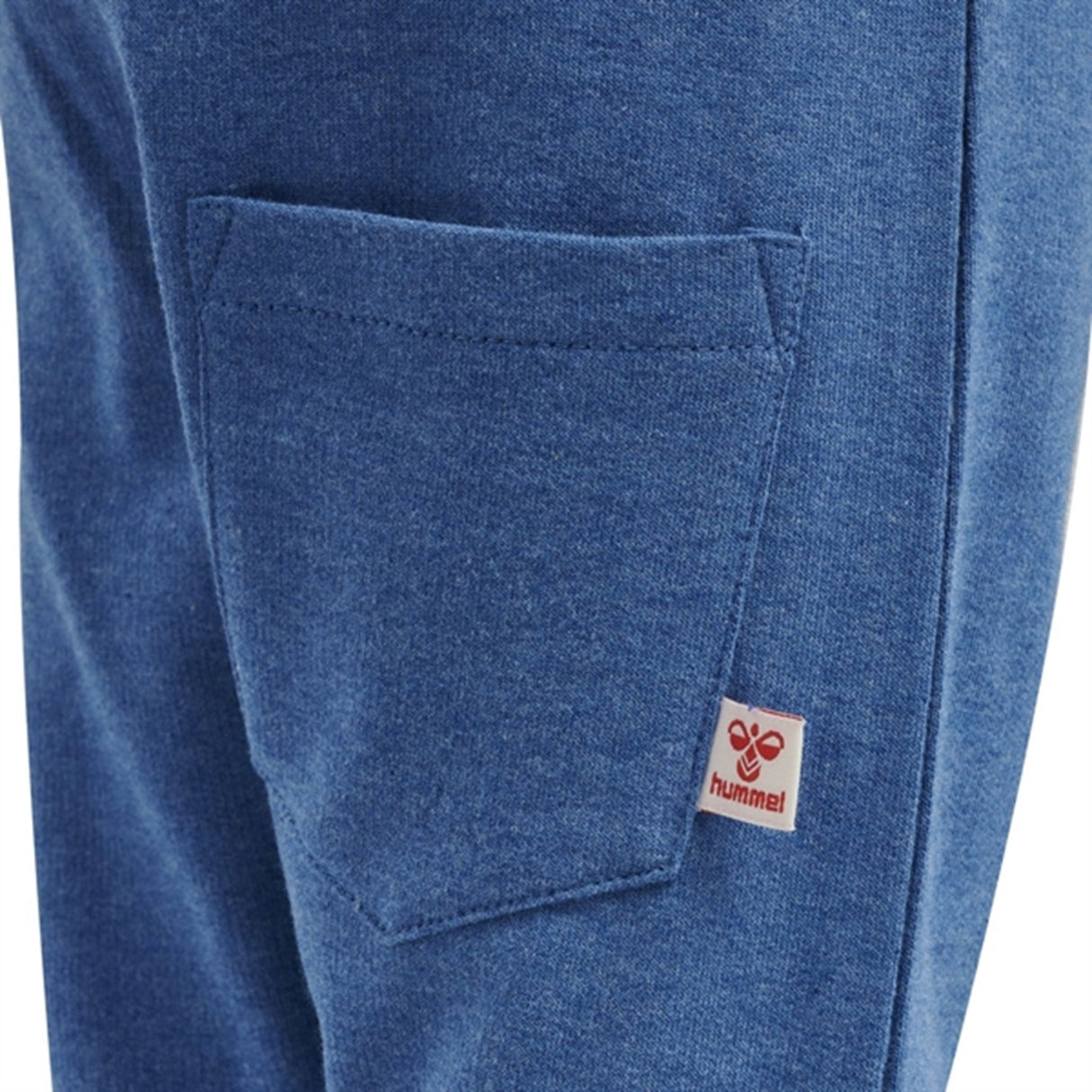 Hummel Blue Melange Glen Sweatpants