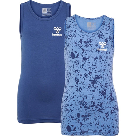 Hummel Dark Denim Nolan Tank Topp 2-pakning