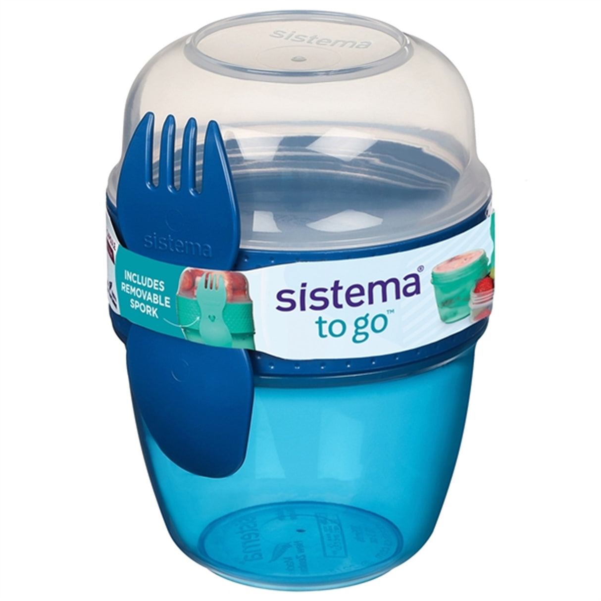 Sistema To Go Snack Matboks 515 ml Ocean Blue