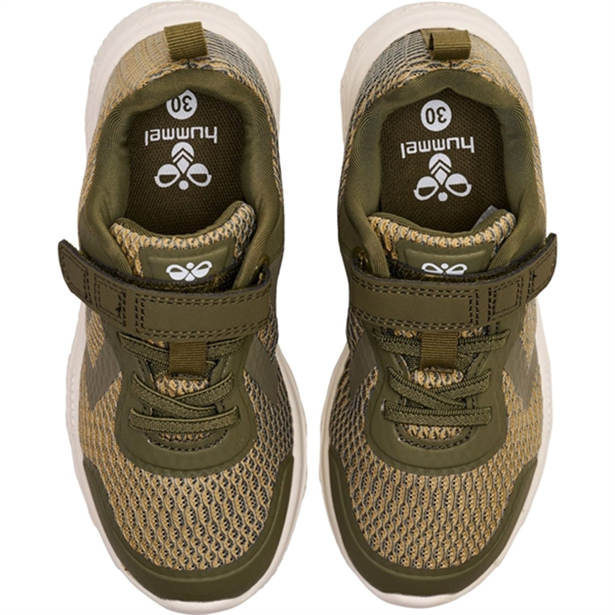 Hummel Deep Lichen Green Actus Recycled JR Sneakers 4