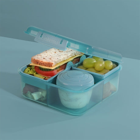 Sistema Bento Cube Matboks 1,25 L Teal Stone 2