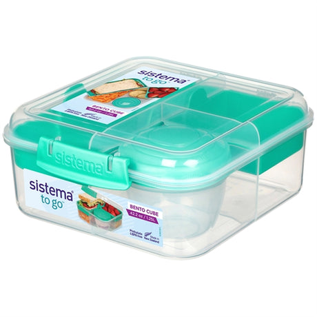 Sistema To Go Bento Cube Matboks 1,25 L Minty Teal