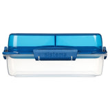 Sistema To Go Lunch Stack Rectangle Matboks 1,8 L Ocean Blue