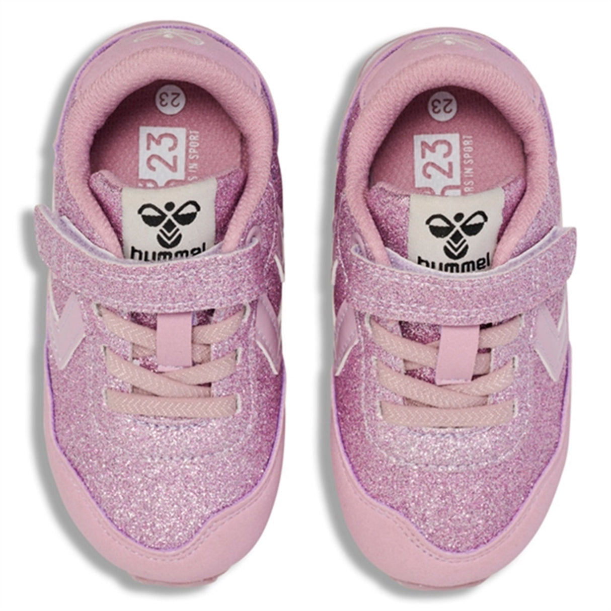 Hummel Reflex Glitter Infant Sneakers Lavender Frost